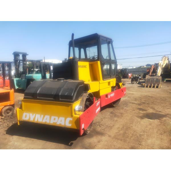                  Sweden Dynapac Cc211 Road Roller Second Hand Vibratory Smooth Double Drum Roller Cc211 Cc421 Hot Sale             