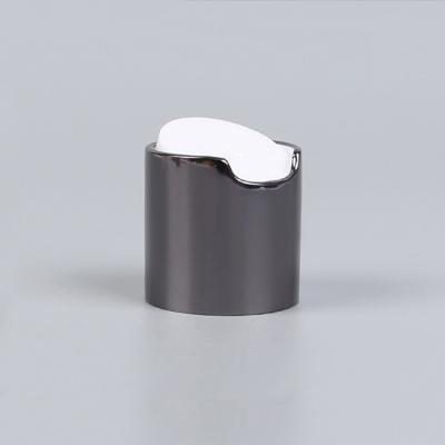 Borla 24/410 Grey Aluminium Disc Cap brilhante para a loção do corpo do champô
