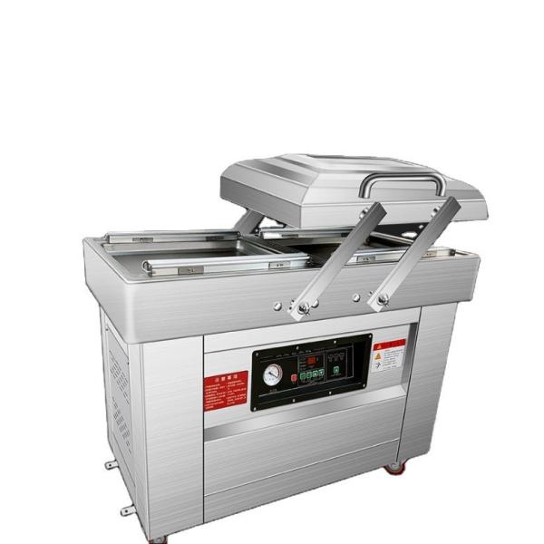 Chicken Meat Beans Fish Double Vacuum Chamber Sealer with 10mm Sealing Width