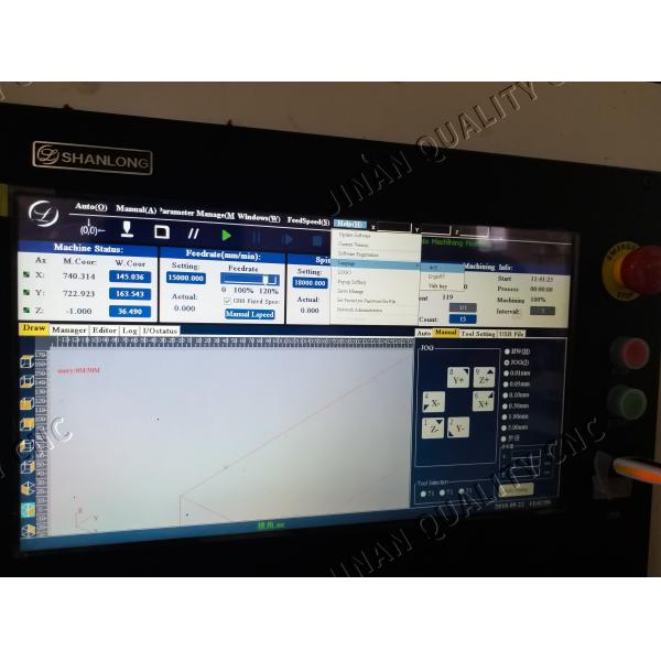 Automatic Tool Changer Computer Controlled Wood Router Machine With 4 Heads