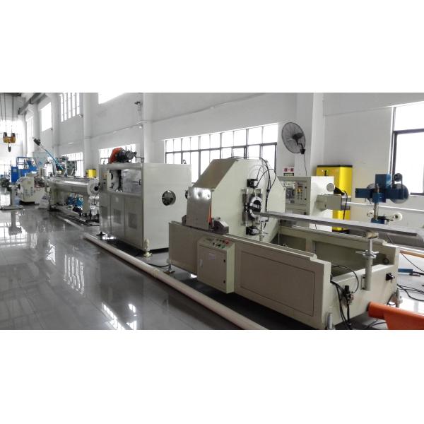Drainage And Electric Conduit PVC Plastic Pipe Extrusion Machine , PVC Pipe Production Line