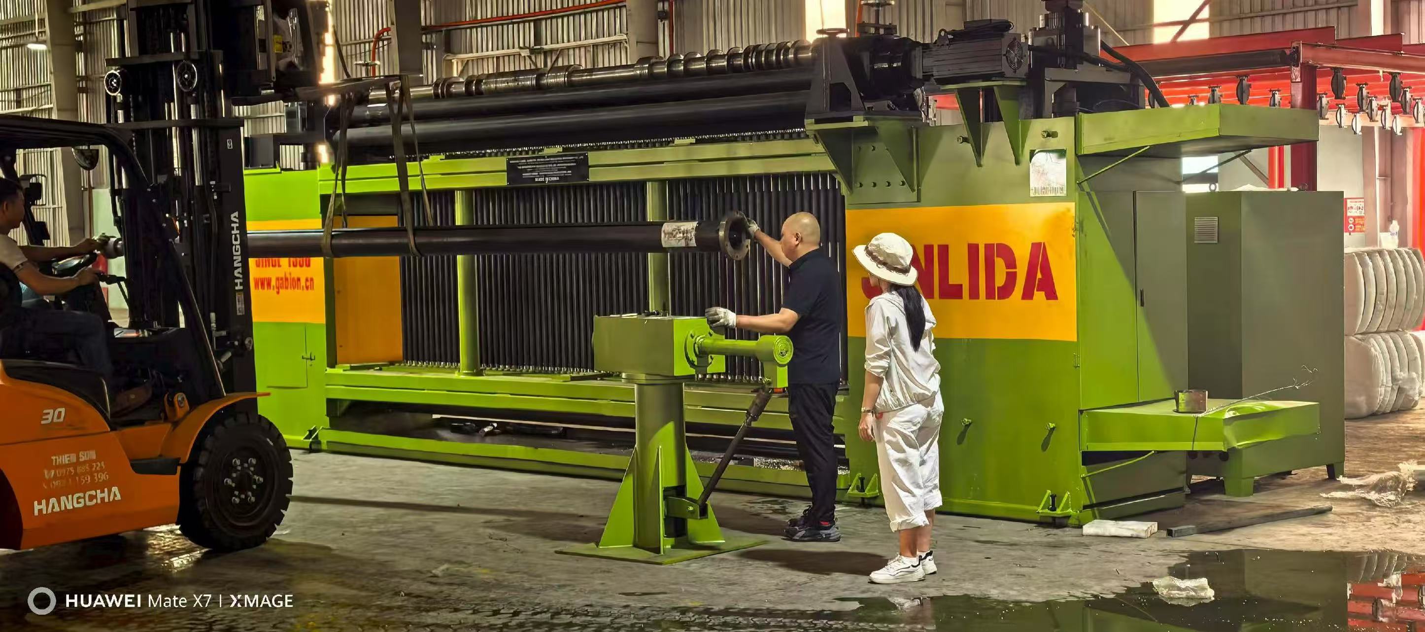 Heavy-Duty Automatic Hexagonal Gabion Mesh Production Line: High-Speed Machinery for River Bank Protection and Hydraulic Engineering