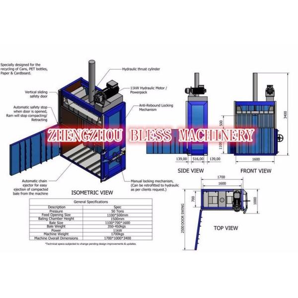 Packaging Made Easy Single and Double Hopper Hay Baler Machine with Super Performance