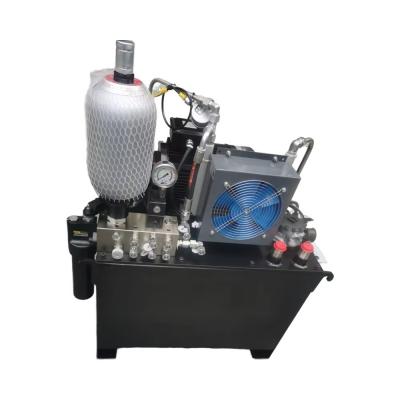 Vertical Hydraulic Station AC 220V 380V 460V High Pressure Hydraulic Power Assembly With Valve