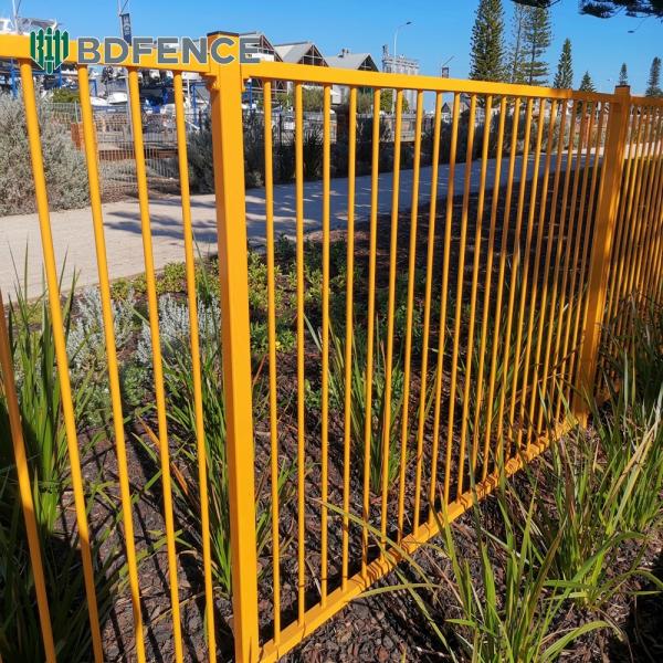 Standard Size Tubular Steel Fence Easy Fit