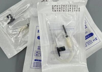 Single / Double Wing Venous Blood Collection Needle Sterile For Hospital