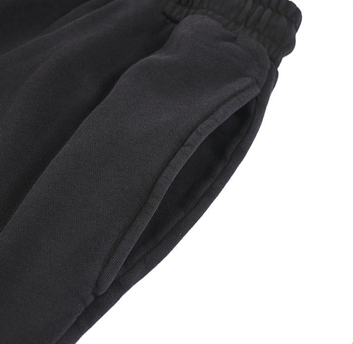 Spray Wash Cotton Straight Leg Pants High Waist Cotton Straight Leg Trousers No Stretch