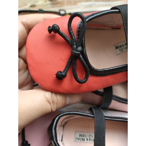Mary Jane Flats Sheepskin Little Girl Summer Shoes