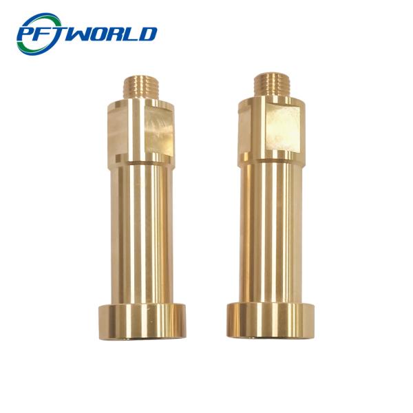 Peças de bronze da precisão C36000, acessórios feitos à máquina, peças fazendo à máquina do CNC
