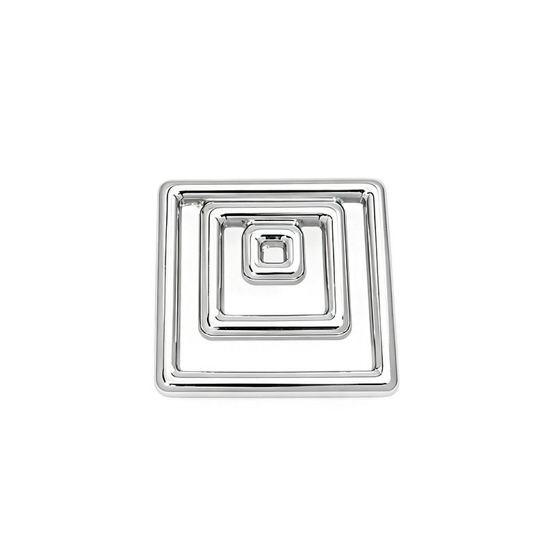 Gold-Plated Plastic Multi-Functional Sofa Buckle Accessories Stylish Square Furniture Decorative Fittings