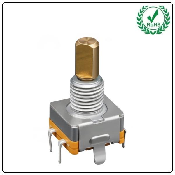 waterproof rotary encoder switch incremental ec11 encoders rotary metal shaft