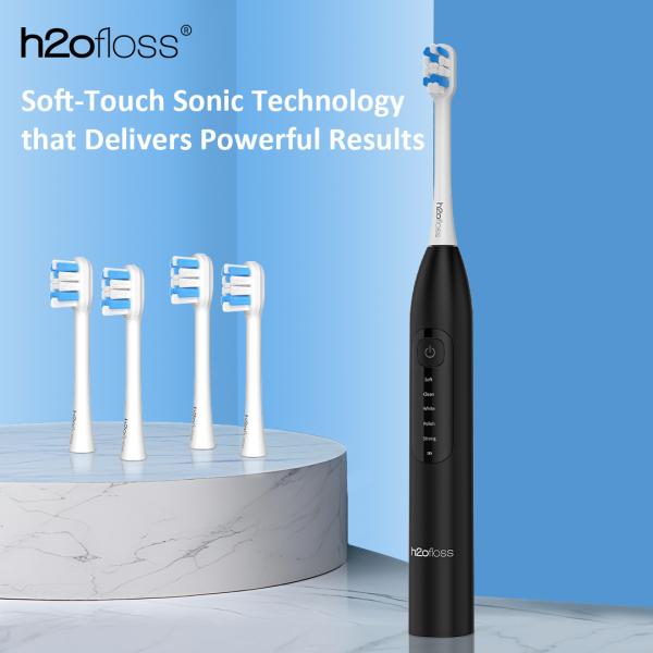 Electric Toothbrush With Water Flosser 3 In 1 Teeth Cleaning Kit 4 Modes Teeth Cleaning