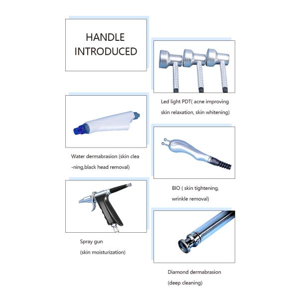 Машина 7 красоты гидры спа лицевая в 1 корейской заботе кожи Aqua для салона