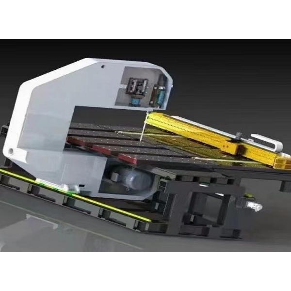 Плита и бар высокоскоростной машины ленточнопильного станка металла CNC вертикальной пиля алюминиевая