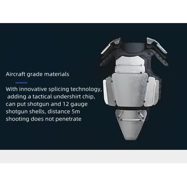 Customized Flame Retardant army vest bulletproof Black Stab-Proof Vest