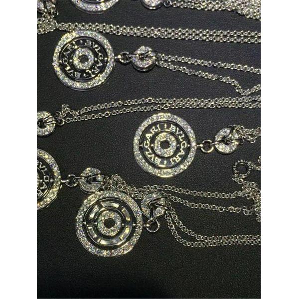 Real low price and high quality jewels B diamond  necklace 18k gold  diamond luxury low price jewel necklace