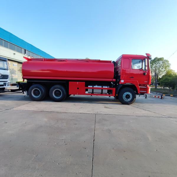 Best-Selling SHACMAN 6*4 Fuel Tank Truck Turkmenistan Diesel Engine Used for Fuel Delivery Oilfield Crude Oil Transport