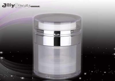 The cylinder is fully transparent  ABS Airless Bottles
