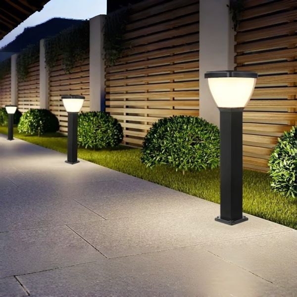 Motion Sensor Solar LED Garden Lights Dusk to Dawn Weatherproof Yard Lawn Lights