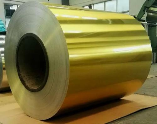 Coloured Rolled Aluminium Sheet , Painted Aluminum Coil For Cooling Exchanger