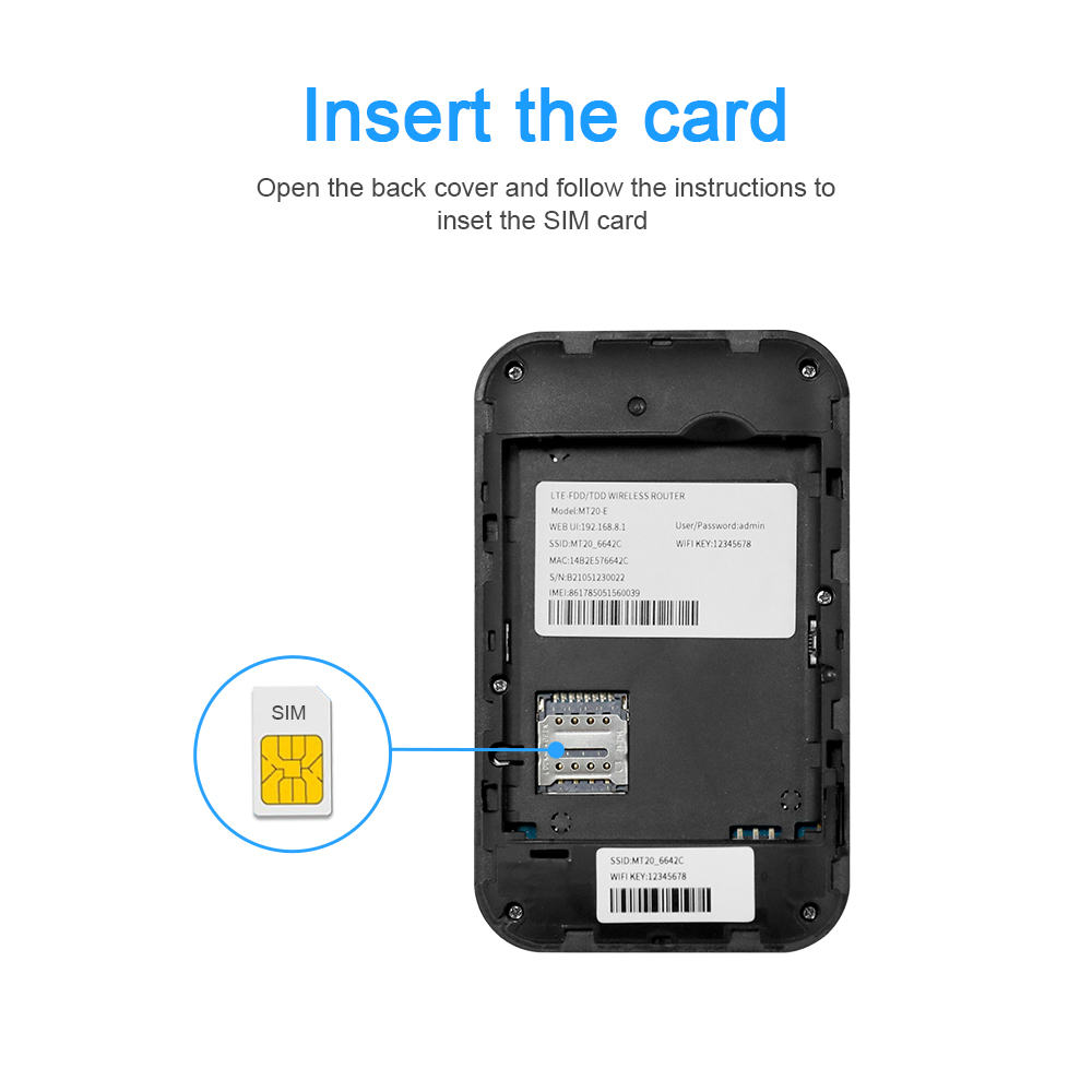 Модемы 150Mbps Wifi портативных Wifi маршрутизаторов OLAX MT20 мини мобильные с SIM-картой