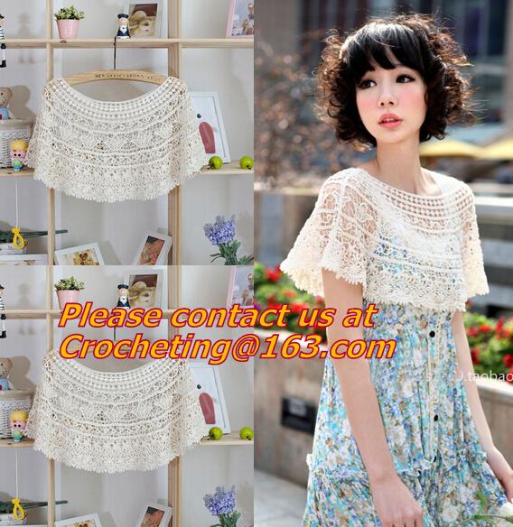New Fashion omen Batwing Knitted Knit Loose Sweater Tops Coat Hollow Cardigan Shawl