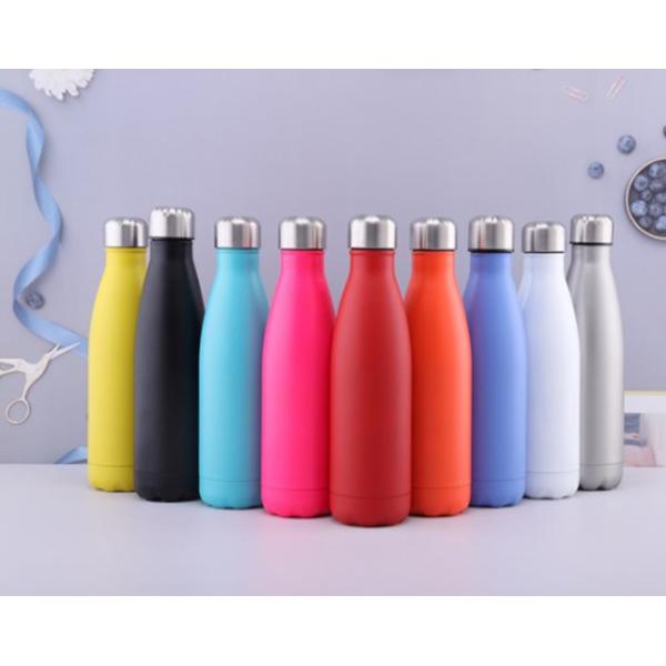 500ml Vacuum Sports Custom Drinking Cups 304SS Metal Drink Bottle