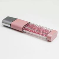 10MB/S 2.0 clés USB en cristal 32GB 64GB commandes flash faites sur commande avec le logo