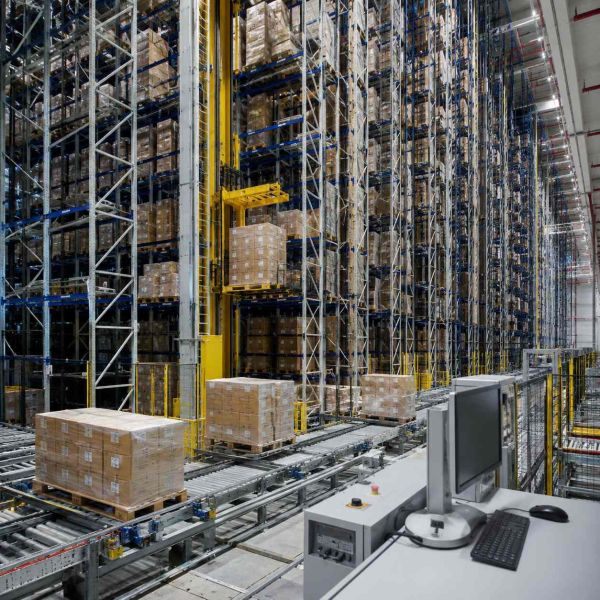 500kg – 2000kg Auto Storage System Automated Racking Solutions For Refrigerated Warehouse