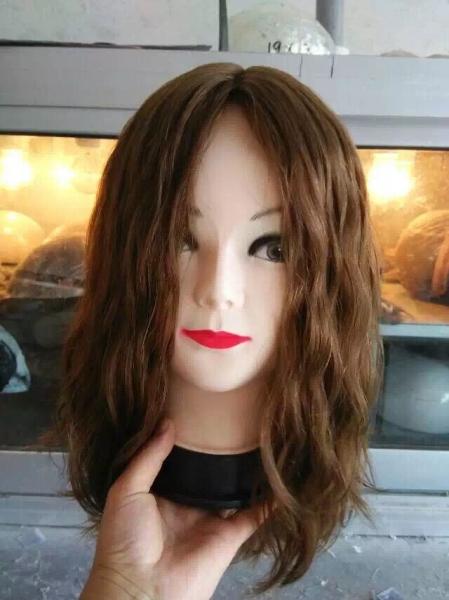 Kosher Wig 12 Inch Small Layer High Quality Low Price Brazilian Human Hair Wig, Jewish Wig