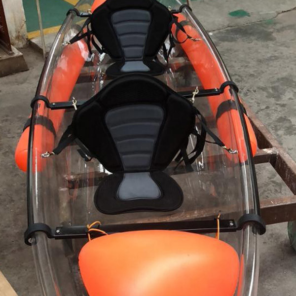 Clear Bottom Sit On Boat , Two Person Lake Fishing Boat 1 Years Gurateen