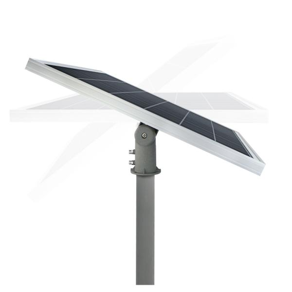 Luz de rua solar exterior impermeável solar do jardim da luz de rua ROHS do poder superior 150W 16500lm 590*270*110mm