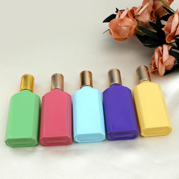 Perfume Bottle, High-Grade 25ml Screw Shaped Square Bottle, 110ml Glass Bottle, Perfume Bottle, Small Sample