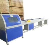 a faixa horizontal do CNC de 5000mm viu máquinas cortando o bloco de madeira da prancha