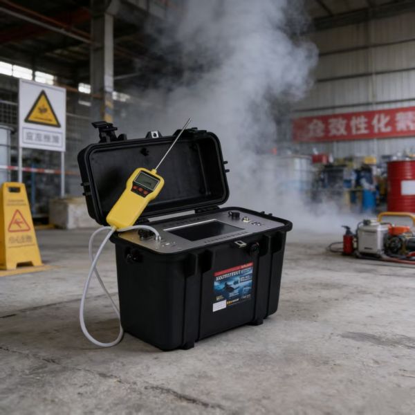 Continuous Automotive Exhaust Gas Detector Instrument Analyzer For Industrial Worker