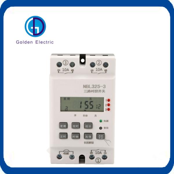 Электронная настройка Nbl325-3 Механический 24-часовой переключатель времени Электрический переключатель таймера