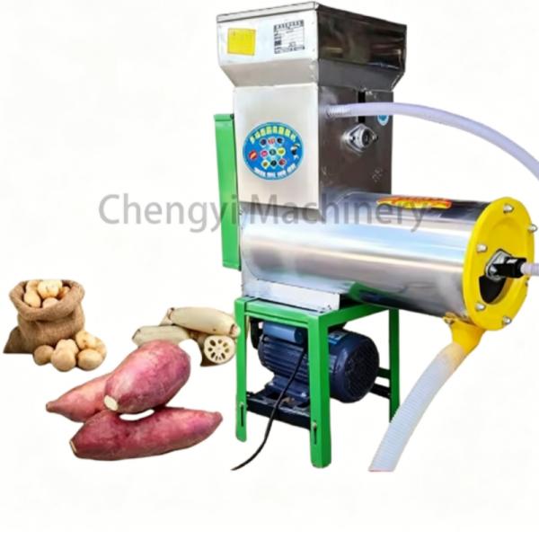 Iron Root Tuber Starch Separator Compact Durable Efficient Tuber Starch Processing Unit