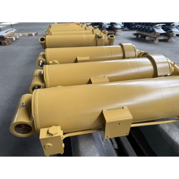 Hard Chrome Plated Luffing Hydraulic Double Acting Ram Cylinder For Construction Machinery