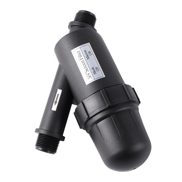 3/4 água da irrigação da tela da linha masculina filtram 120 Mesh Stainless Steel Filter