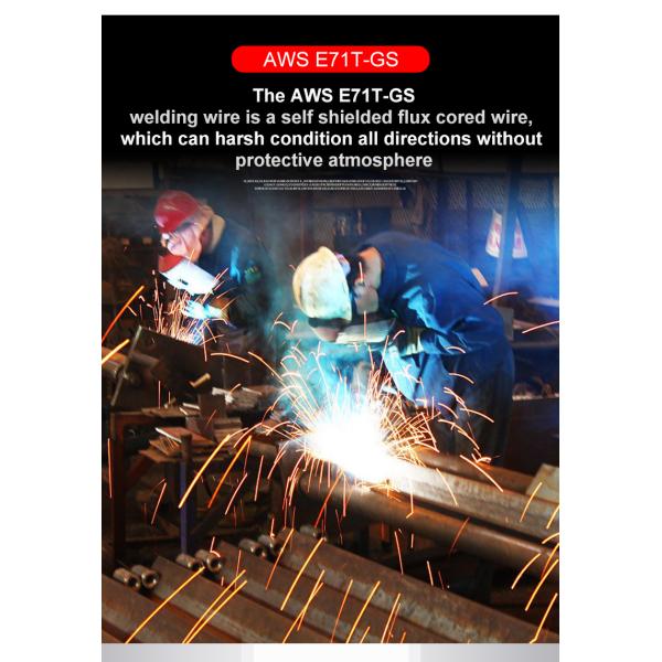 0.8mm/1.0mm/1.2mm Specifications Self-Shielded Flux-Cored Welding Wire for MIG Welding