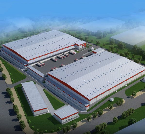 Industry Prefabricated Steel Structure Metal Building Structure Workshop GB