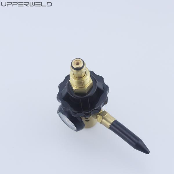 Outlet Nut Screw Balloon Filler Regulator with Cylinder Content Gauge and Rubber Nozzle