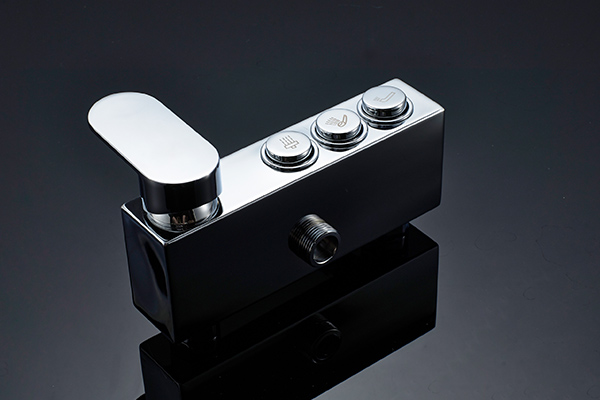 Wall Mounted Thermostatic Rainfall Shower System ROVATE Brass Main Body