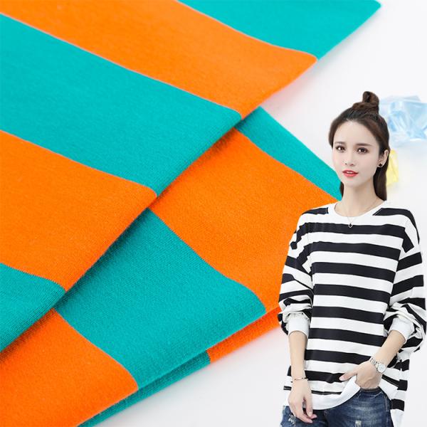 Keep Warm And Elastic Cotton French Terry Fabric For Sportswear
