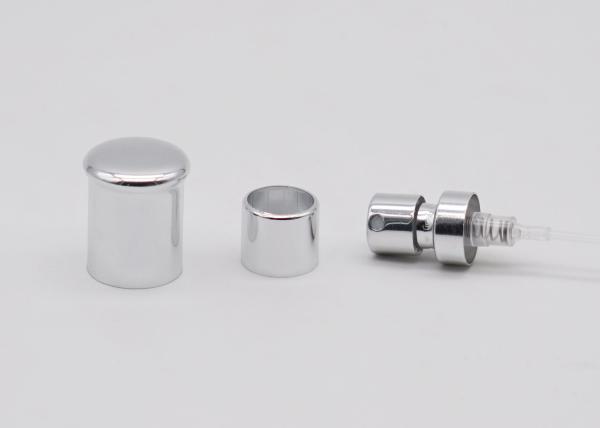 pompe en aluminium argentée de jet de parfum de 15mm avec le chapeau de champignon