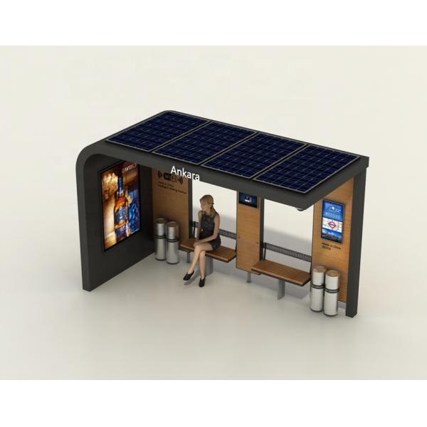 H3130mm Bus Stop Shelter
