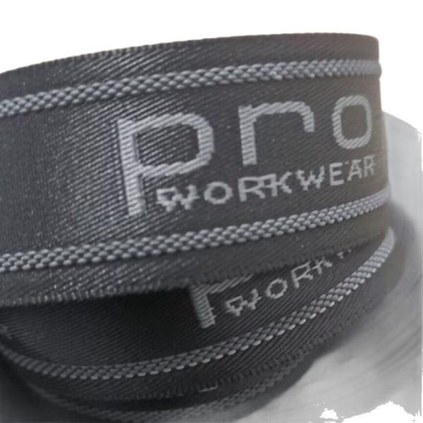Cinturones de poliéster para prendas de vestir Cinturones personalizados Durable Premium 30mm Jacquard Tejido Cinturón sin estiramiento