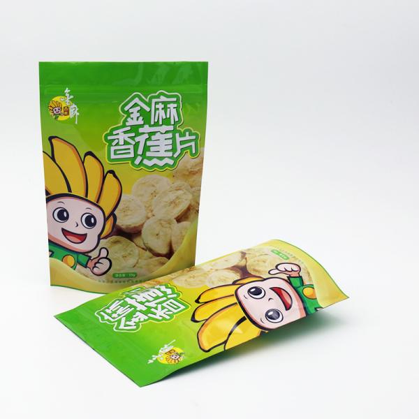 Eco-Friendly Stand Up Bags For Dried Fruits Packaging With Oxygen-Barrier And Full-Color Printing.