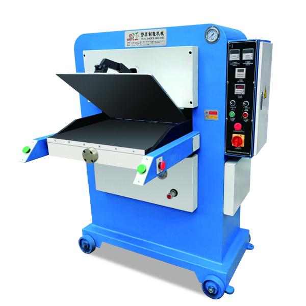 Leather Production Machinery 120 Ton Full Automatic Hydraulic Industrial PU Leather Embossing Machine for Wallet Shoe Belt Production