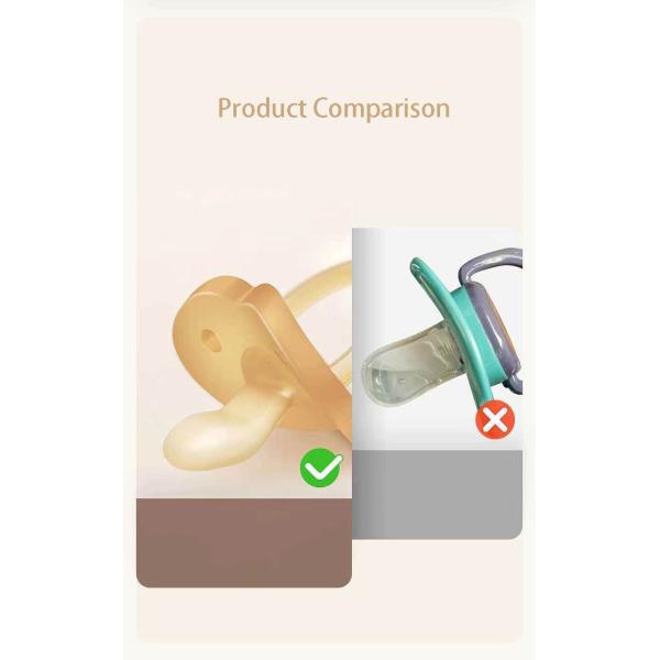 Cartoon Baby Soothing Silicone pacifier for Children's Sleep Comfort Silicone Mother Infant Tooth Grinder